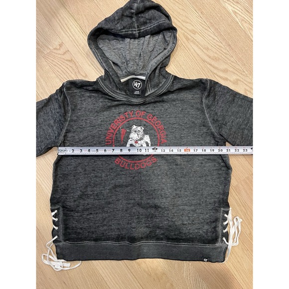University Of Georgia Bulldogs Women's Graphic Hooded Sweatshirt Hoodie - Size L - Picture 8 of 12